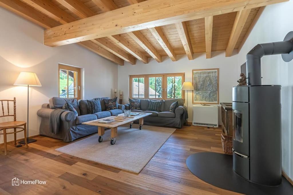 Comfortable Apartment For 4-8 Persons Near Zermatt 塔什 外观 照片